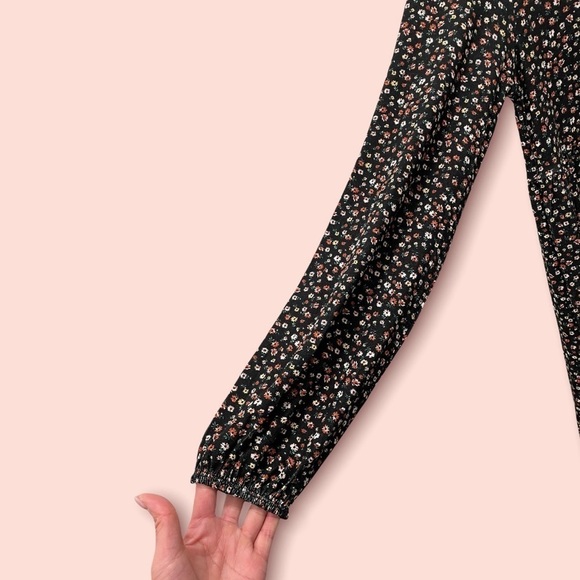 Pull&Bear Floral Smock Dress - Size XS - Picture 4 of 7